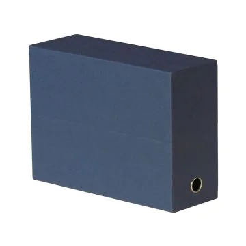 Photo Boîte de classement - Dos 120 mm - Bleu Foncé : ELBA 100725579 