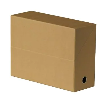 Photo Boîte de classement Dos 120 mm - Havane ELBA 100725584