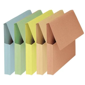 Photo Pochette à documents - 30 mm - Assortiment de coloris pastels ELBA