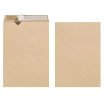Photo Lot de 10 Enveloppes d'expédition - Marron - C4 : HERLITZ  10900736-001