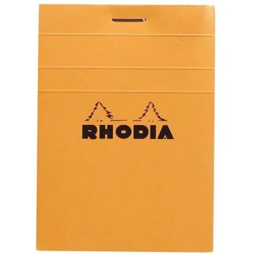 Photo Bloc-notes quadrillé - 74 x 105 mm - N° 11 RHODIA 11200C 
