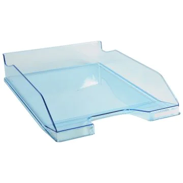 Photo Corbeille à courrier Combo - Turquoise glossy transparent EXACOMPTA Image