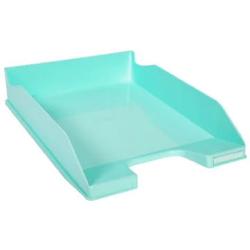 Photo Corbeille à courrier Combo Midi - Vert pastel EXACOMPTA Aquarel