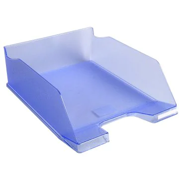 Photo Corbeille à courrier Combo Maxi - Bleu translucide EXACOMPTA Image