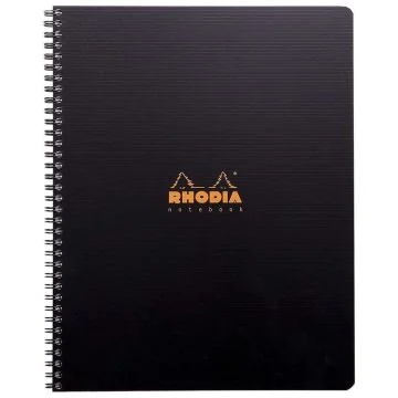Photo Cahier à spirale - 160 pages lignées - 225 x 297 mm RHODIA Note Book