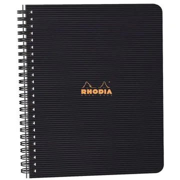 Photo Cahier à spirale - 160 pages quadrillées - 160 x 210 mm RHODIA Note Book