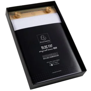 Photo Bloc-notes FAF n° 4 avec recharge - Feuilles avec points EXACOMPTA