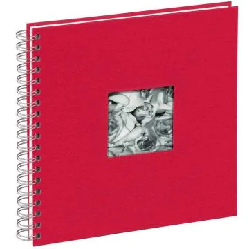 Photo PAGNA 12156-03 : Album photos à spirales Passe partout - Rouge - 240 x 250 mm