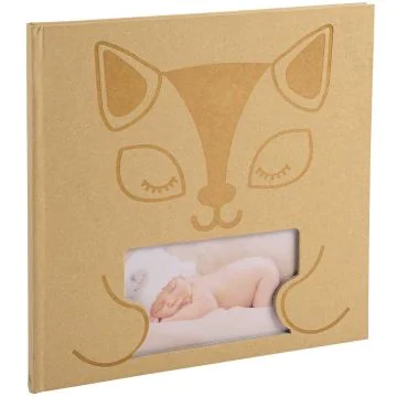 Photo Album photos livre - 250 x 250 mm - 60 photos - Beige EXACOMPTA Zéphire Image