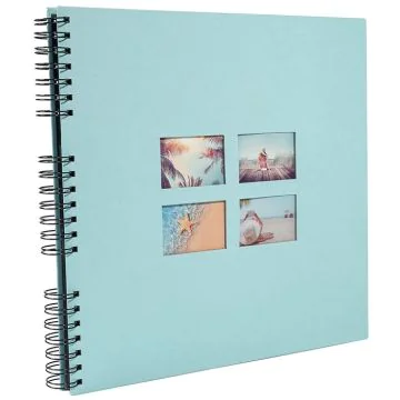 Photo Album photos à spirales - 320 x 320 mm - Vert EXACOMPTA Milano