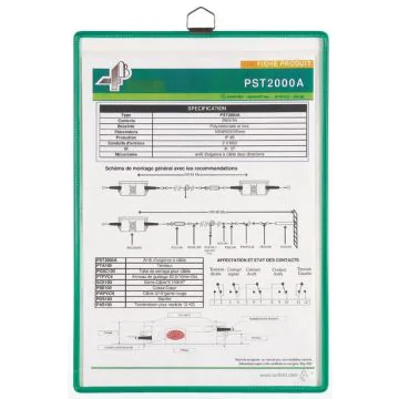 Pochette à suspendre pour document A4 - Vert TARIFOLD 154505 modèle