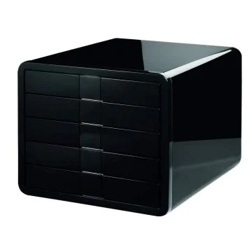 Photo Module de classement - 5 tiroirs - Noir : HAN i-Box 1551-13