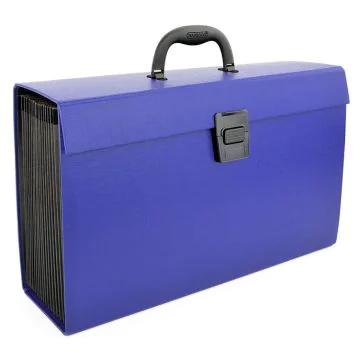 Photo Trieur valisette avec poignée - 19 compartiments - Bleu RAPESCO