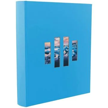 Photo Album photos livre - 290 x 320 mm - Bleu EXACOMPTA Milano