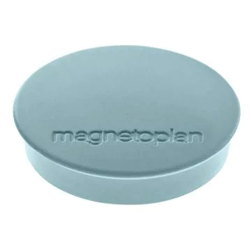 Photo Lot de 10 Aimants ronds Discofix - 30 mm - Bleu : MAGNETOPLAN 1664203