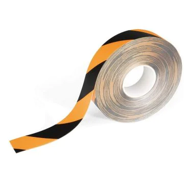 Photo Ruban adhésif de signalisation - Jaune/Noir : DURABLE