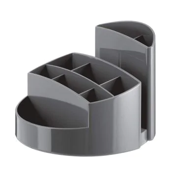 Photo Pot à crayons 9 compartiments RONDO - Gris : HAN 17460-191