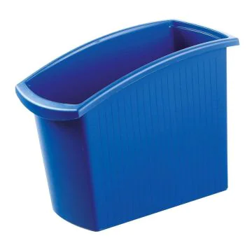 Photo Corbeille à papier rectangulaire 18 litres - Bleu : HAN MONDO 1840-14