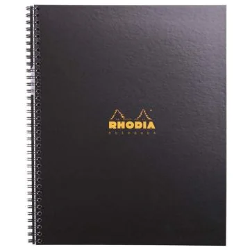 Photo Cahier à spirale - 160 pages quadrillées - 225 x 297 mm A4+ RHODIA Note Book