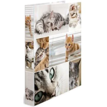 Classeur à 2 anneaux - Dos de 35 mm - Chats HERMA