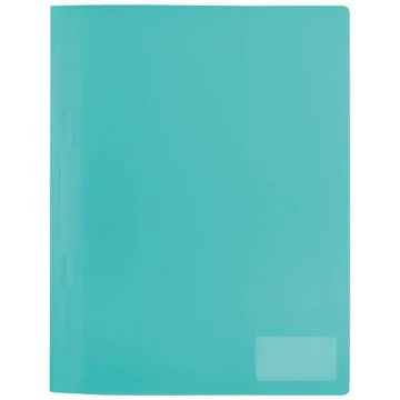 Photo Chemise à lamelles A4 en PP translucide - Turquoise HERMA