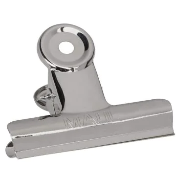 Photo Pince pour feuilles en métal - Largeur 70 mm MAUL Lot de 5