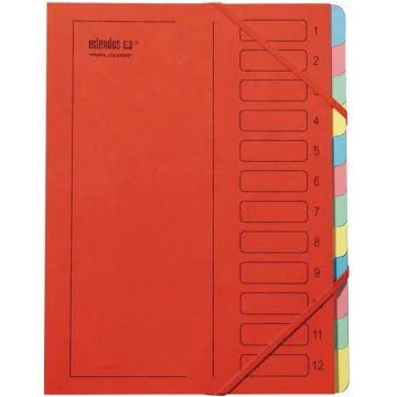 Photo TRIEUR Rouge de 12 compartiments Extendos 22312