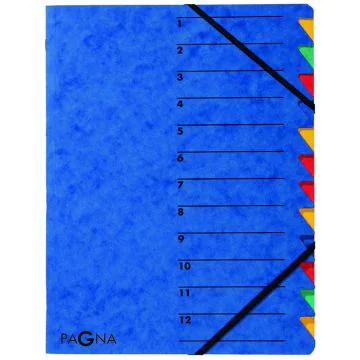 Photo 24131-02   Pagna : Trieur à élastiques 12 compartiments - Bleu