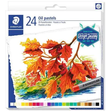 Lot de 24 craies pastelles à l'huile Design Journey STAEDTLER Dessin