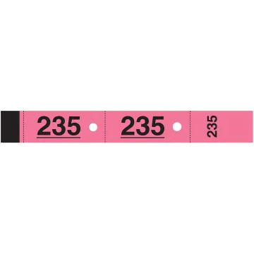 Photo TICKETS Vestiaires Carnet de 50 coupons - Rose ELVE