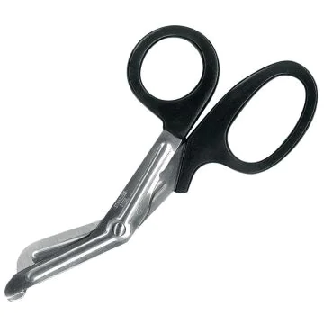 Photo Ciseaux de secourisme - 190 mm - Noir CEDERROTH