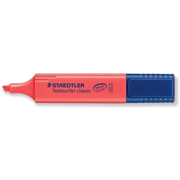 Photo STAEDTLER : Surligneur Textsurfer - Rouge - 364-2
