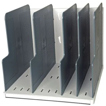 Photo Trieur vertical - 5 intercalaires - A4 - Gris EXACOMPTA Modulotop