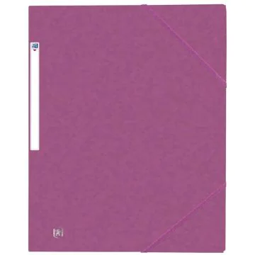 Photo Chemise à élastiques A4 - Prune OXFORD Top File+