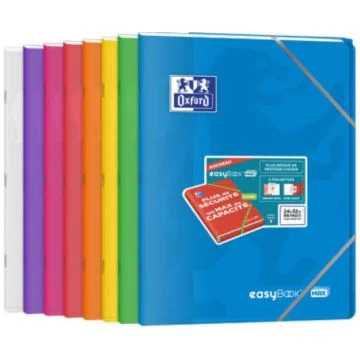 Photo Cahier 96 pages - Grands carreaux - 240 x 320 mm OXFORD EasyBook Max