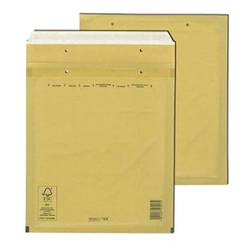 Photo MAIL-MEDIA 411017 : Pochettes d'expédition matelassées Marron - 140 x 225 mm