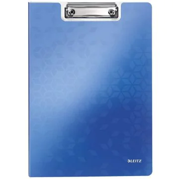 Photo Porte-bloc Bleu A4 - WOW de Leitz 4199-36 avec rabat