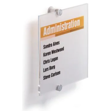 Image Photo Plaque murale  - 210 x 210 mm DURABLE 4824-19 