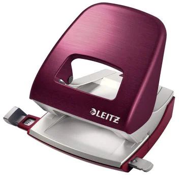 Photo LEITZ : Perforateur 30 feuillets - Rouge - 5006-00-28  Style Nexxt 5006