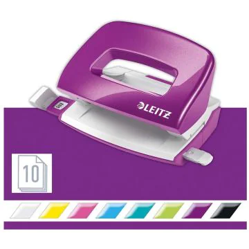Photo Perforateur 10 feuillets - Violet - 5060-10-62  Wow Nexxt 5060