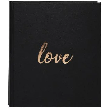 Photo Livre d'or - 210 x 190 mm - Noir EXACOMPTA Love Image