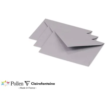 Photo Enveloppe POLLEN Gris koala Format  75 x 100 mm 5320C