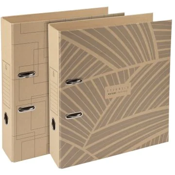 Photo Classeur à levier pour A4 - Dos de 70 mm - Assortiment EXACOMPTA Eterneco Image