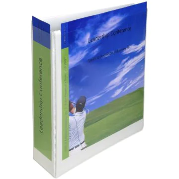 Photo Classeur à levier avec pochettes - Dos de 75 mm - Blanc EXACOMPTA Kreacover Image