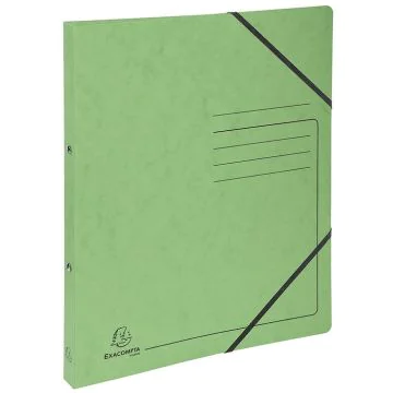 Photo Classeur 2 anneaux - Carte imprimée - Dos 20 mm - Tilleul EXACOMPTA