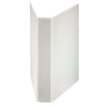 Photo Classeur personnalisable avec 3 Pochettes - Blanc - 4 anneaux de 40 mm : ESSELTE
