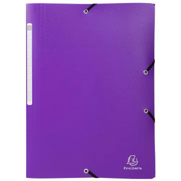 Photo Chemise à élastiques en PP - Violet EXACOMPTA Image