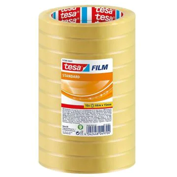Photo Ruban adhésif transparent  - 15 mm x 66 m photo TESA