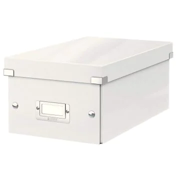 Photo Boite de rangement WOW - DVD - Blanc LEITZ 6042-00-01 Coffret vidéo