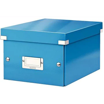 Photo Boite de rangement WOW - Format A5 - Bleu LEITZ 6043-00-36 Coffret petit format